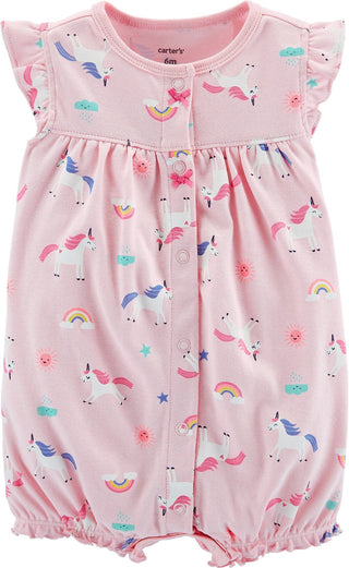 Carter's Baby Girl's Creeper Pink Size 9 MOS