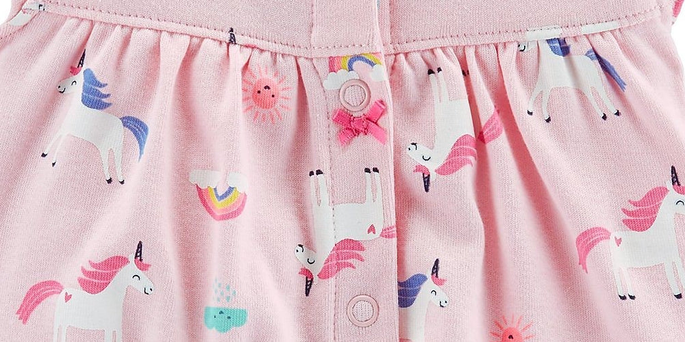 Carter's Baby Girl's Creeper Pink Size 9 MOS