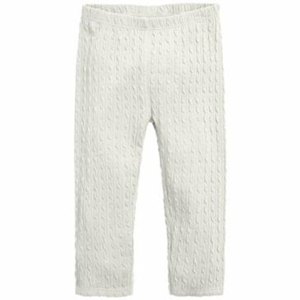 First Impressions Toddler Girl's Textured Leggings White Size 3 T