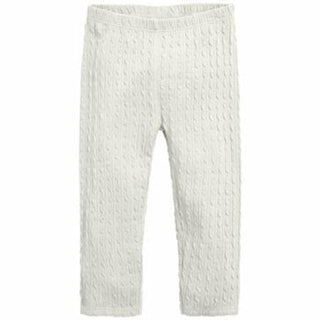 First Impressions Toddler Girl's Textured Leggings White Size 3 T