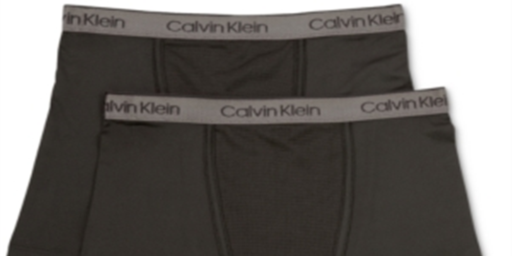 Calvin Klein Little & Big Boy's 2 Pk Boxer Briefs Black Size S