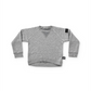 Nununu Unisex Layered Look Sweatshirt Gray Size 3-4Y