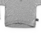 Nununu Unisex Layered Look Sweatshirt Gray Size 3-4Y