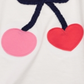 First Impressions Baby Girl's Cotton Cherry T-Shirt White Size 6-9 M