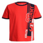 Tommy Hilfiger Little Boy's Side Logo Ringer T-Shirt Red Size 6