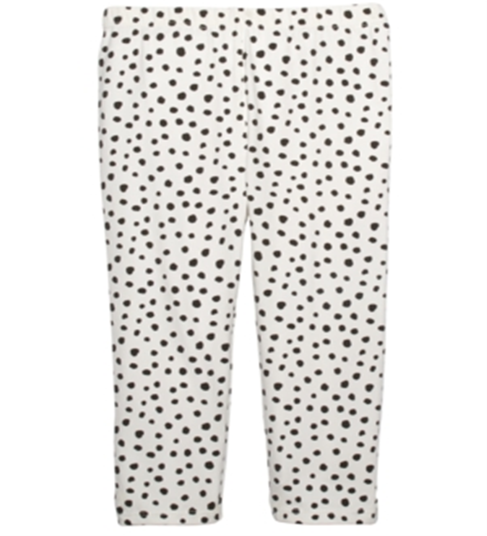 First Impressions Toddler Girl's Animal Print Leggings White Size 4T