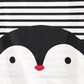 First Impressions Baby Boy's Cotton Striped Penguin T-Shirt White Size -6-9M