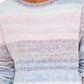 Style & Co Women's Chenille Space Dyed Sweater Purple Size S
