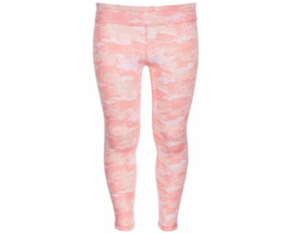 Ideology Big Girl's Printed Leggings Satin Pink Size M