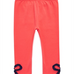 First Impressions Toddler Girl's Bow Trim Leggings Orange Size -3T