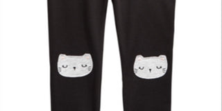 First Impressions Toddler Girl's Cat Leggings Black Size 3T