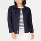 Tommy Hilfiger Women's Cotton Utility Jacket Blue Size M