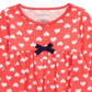 First Impressions Toddler Girl's Heart Print Tunic Orange Size 4 T