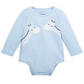 First Impressions Baby Boy's Giraffe Bodysuit  Blue Size 3-6 Months