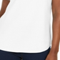 Karen Scott Women's Cotton Polo Shirt White Size XS