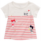 First Impressions Baby Girl's Dog Print Striped T-Shirt White Size 3-6 M