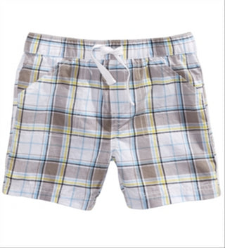 First Impressions Toddler Boy's Plaid Shorts Blue Size 4T