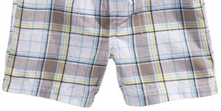 First Impressions Toddler Boy's Plaid Shorts Blue Size 4T