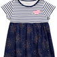 First Impressions Baby Girl's Confetti Print Striped Cotton Tunic White Size 6-9MOS