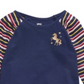 Epic Threads Little Girl's Striped Unicorn T-Shirt  Blue Size 6