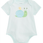 First Impressions Baby Boy's Snail Bodysuit Blue Size -NEWBORN