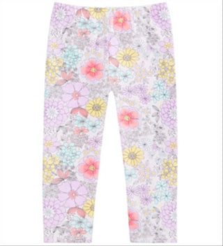 First Impressions Baby Girl's Floral Print Leggings  Pink Size -3-6M