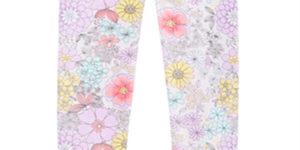 First Impressions Baby Girl's Floral Print Leggings  Pink Size -3-6M