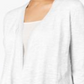 Alfani Women's Linen Open Front Cardigan White Size PP