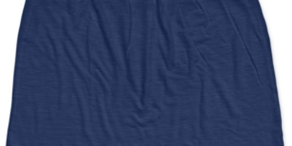Style & Co Women's Embroidered Flutter Strap Tank Top Blue Size -XXL