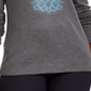 Karen Scott Women's Cotton Holiday Print T-Shirt Gray Size -Petite S