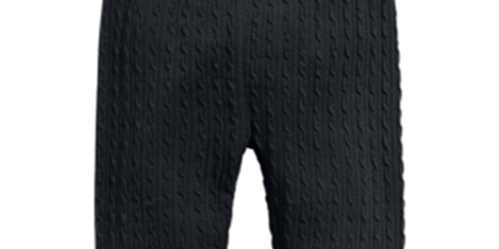 First Impressions Baby Girl's Textured Leggings  Black Size 3-6M