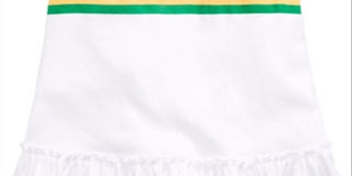 First Impressions Baby Girl's Striped Swing Top White Size 18 M