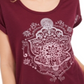 Style & Co Women's Lotus Graphic T-Shirt Purple Size Petite Small