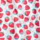 First Impressions Baby Girl's Strawberry Print Cotton Tunic  White Size 3-6M