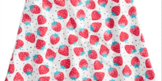 First Impressions Baby Girl's Strawberry Print Cotton Tunic  White Size 3-6M