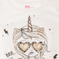 Epic Threads Little Girl's Becoming a Unicorn T-Shirt White Size 5