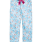 Max & Olivia Little & Big Girl's Unicorn Print Pajama Pants Blue Size M