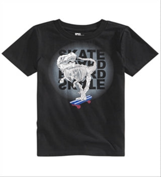 Epic Threads Little Boy's Skeleton Skate T-Shirt Black 7