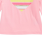 Epic Threads Toddler Girl's Striped Heart T-Shirt Pink Size -3T/3