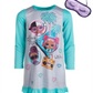 Ame Little & Big Girl's 2 Pc Lol Surprise Nightgown & Sleep Mask Set Blue Size 8
