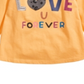 First Impressions Baby Girl's Owl Love U T-Shirt- Yellow  Size -24M