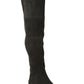 XOXO Women's Tristen Fashion Boot, Black, 6 M