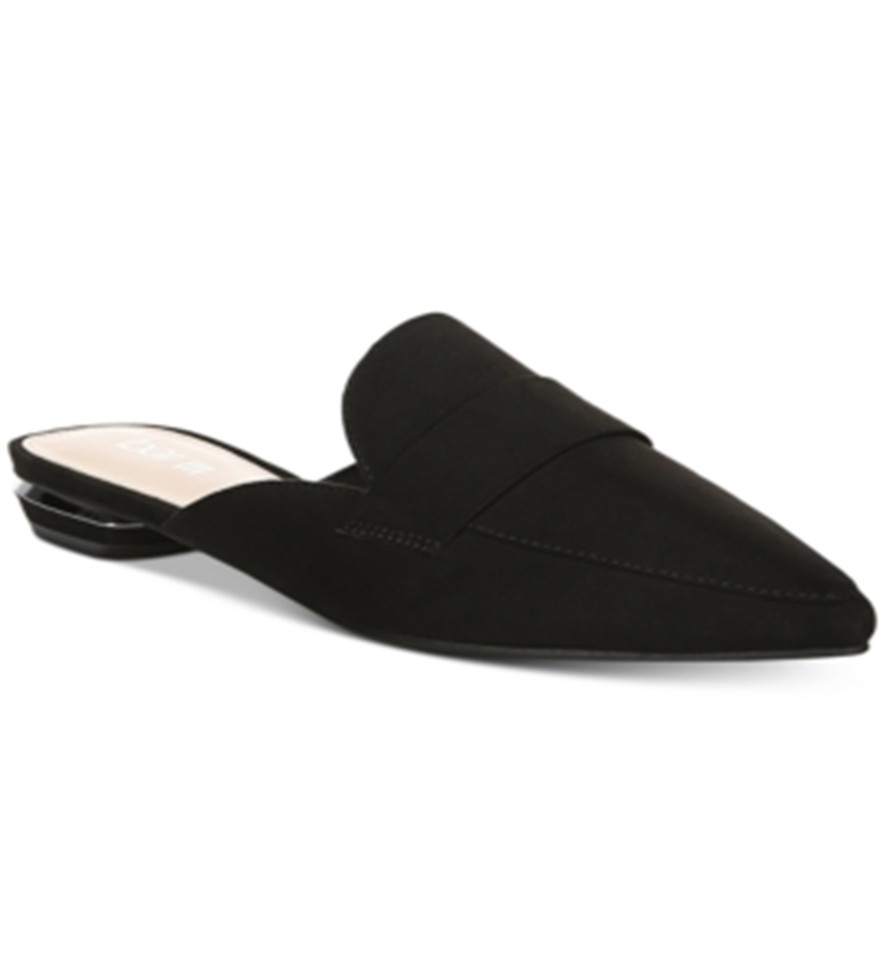 Bar III Women's Tya Mules Black Size 6.5 M