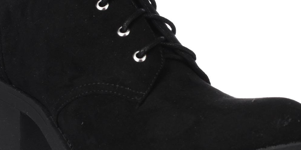 American Rag Womens Black 0.5 Platform Reaghan Round Toe Block Heel Lace-up Hiking Boots 6.5 M