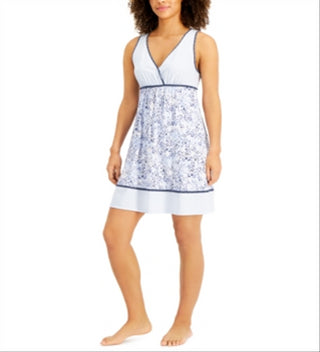 Charter Club Women's Sleepwear Nightgown Blue Size Medium