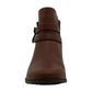 Charter Club Womens Jaimee Closed Toe Ankle Fashion Boots, Cognac, Size 6