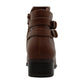 Charter Club Womens Jaimee Closed Toe Ankle Fashion Boots, Cognac, Size 6