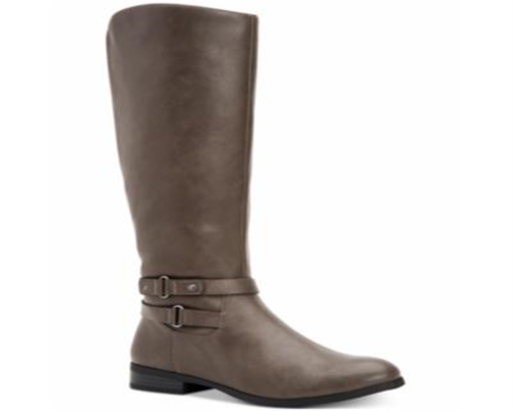 Style & Co. Womens Kindell Closed Toe Mid-Calf Fashion, Dark Grey, Size 6