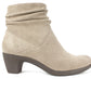 Cliffs by White Mountain Shoes"ALINA" Women's Boot, LT TAUPE/SUEDE, 6 M