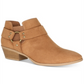 Style & Co. Women's Winnde Harness Booties Ankle Boots Brown Size 6M